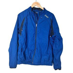 ASICS Mesh Lined Active Running Jacket Size Medium Athleisure